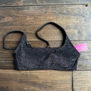 black bathing suit top from target